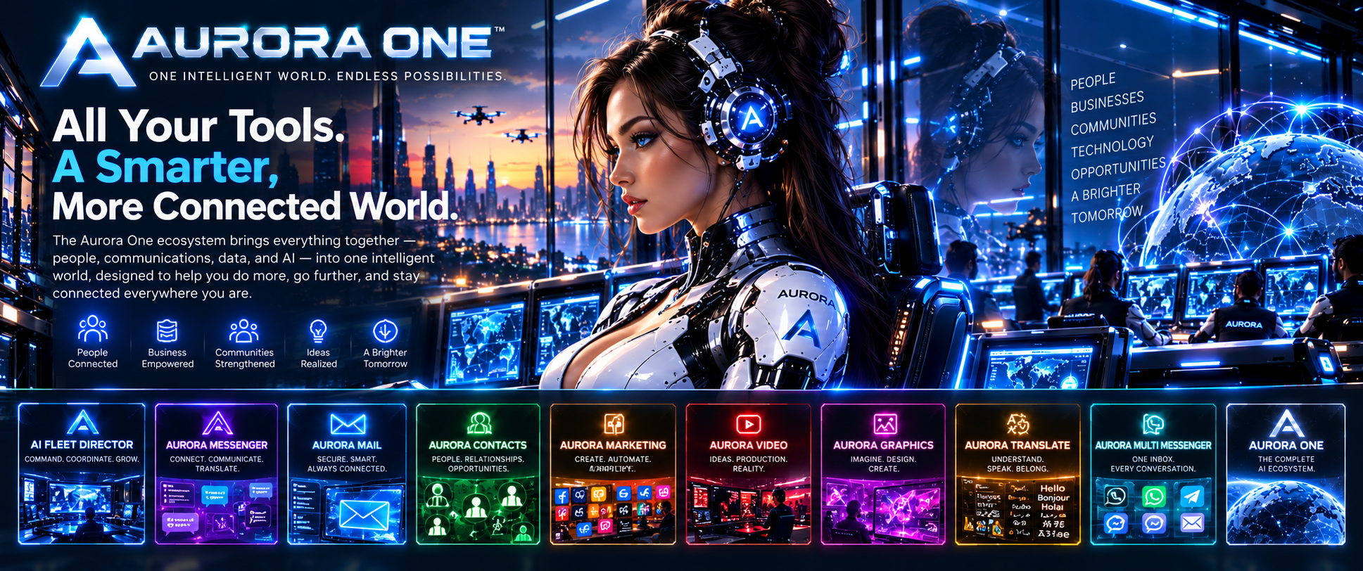 Aurora One — One intelligent world. Endless possibilities.